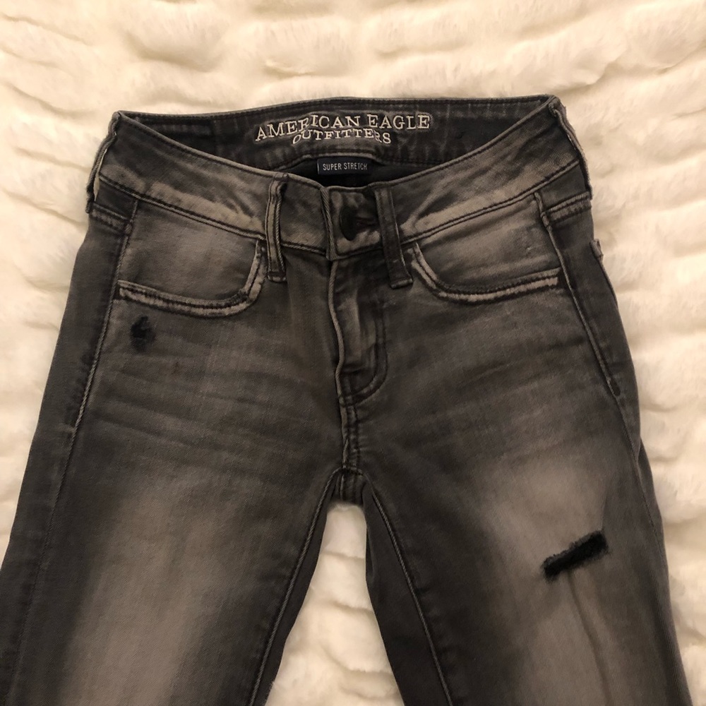 Lightly Ripped Jeggings - Picture 2 of 4